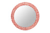 Round Metal Tile Mirror