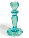 Coloured Glass Candle Holder