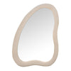 Velvet Wood Unshaped Hanging Mirror