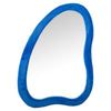 Velvet Wood Unshaped Hanging Mirror