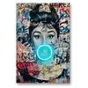 Audrey Hepburn Bubble V.1 | LED Wall Art